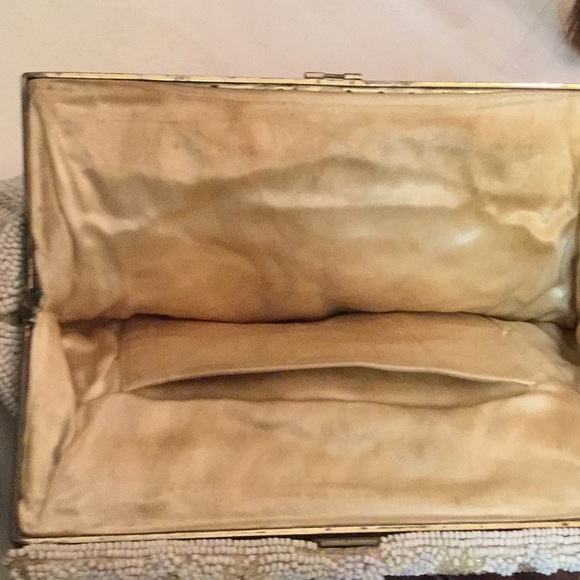 Gorgeous vintage beaded bag -floral pattern - Picture 5 of 8